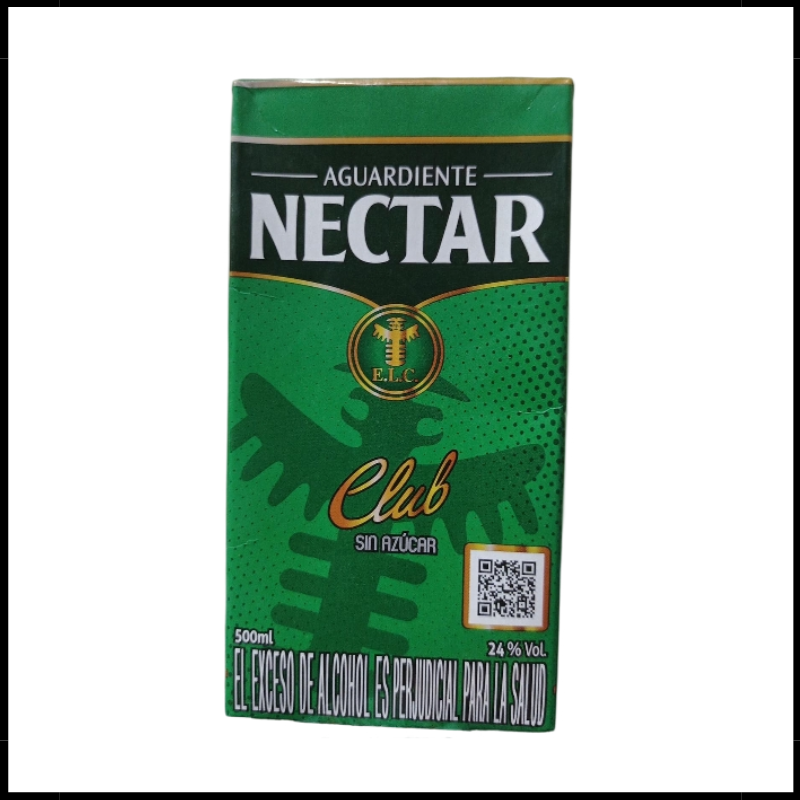 Aguardiente Nectar Verde Tetra Pack 500ml
