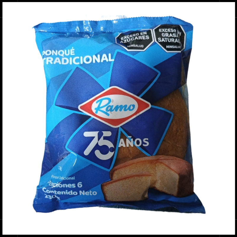 Ponque Ramo Tradicional 230gr