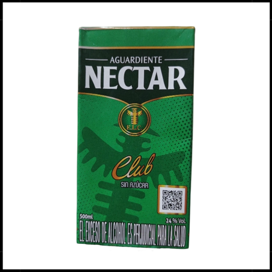 Aguardiente Nectar Verde Tetra Pack 500ml