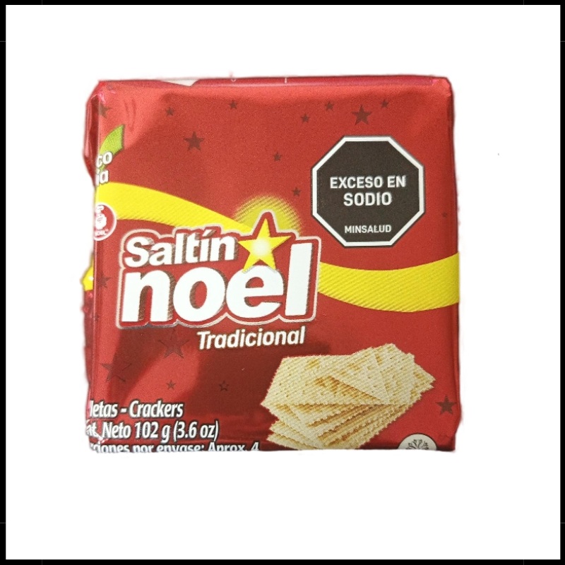 Galletas Saltin Noel Taco 102gr