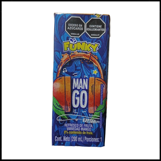 Refresco Funky Tetrapack 200ml Mango